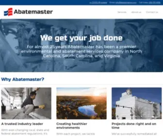 Abatemaster.com(Abatemaster) Screenshot