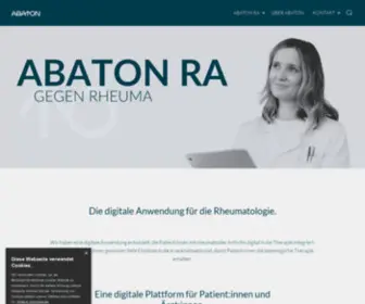 Abaton.info(Die Zukunft der Patientenkommunikation) Screenshot
