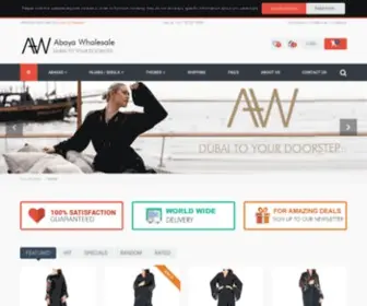 Abaya-Wholesale.com(Bot Verification) Screenshot