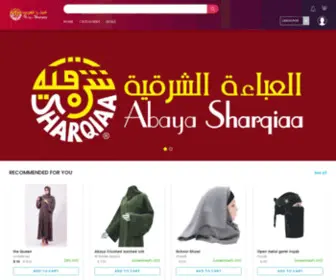 Abayasharqiaa.com(العباءة) Screenshot