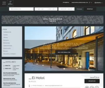 Abbaburgoshotel.com(Abba Burgos hotel 4) Screenshot