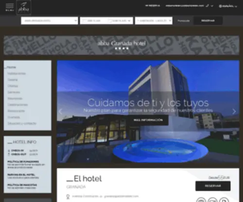 Abbagranadahotel.com(Personality) Screenshot