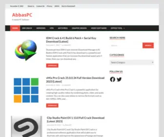 Abbaspc.net(Cracked PC Software) Screenshot