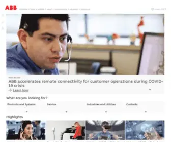 Abbaustralia.com.au(ABB in Australia) Screenshot