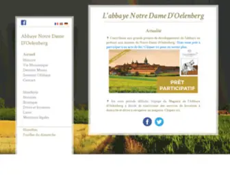 Abbaye-Oelenberg.com(Abbaye Oelenberg) Screenshot