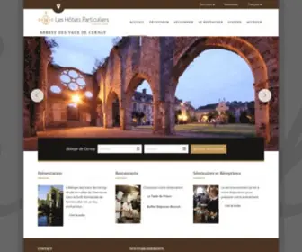 Abbayedecernay.com(Abbaye des Vaux de Cernay) Screenshot