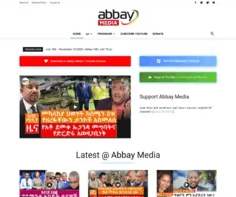 Abbaymedia.info(Abbay Media) Screenshot