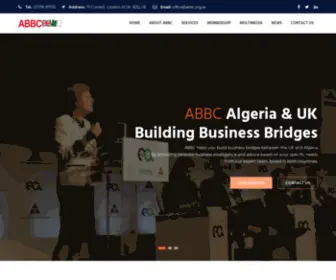 ABBC.org.uk(Algeria British Business Council) Screenshot