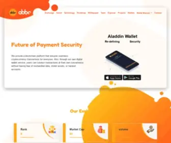 Abbccoin.com(ABBC Coin) Screenshot