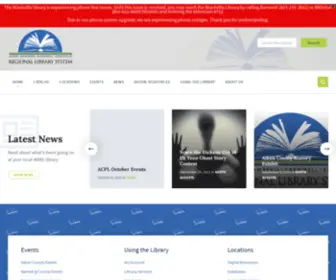 Abbe-LIB.org(Regional Library System) Screenshot