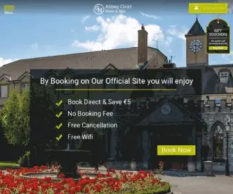 Abbeycourt.ie(Hotels in Tipperary) Screenshot