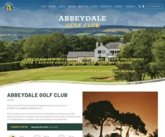 Abbeydalegolfclub.co.uk(Abbeydalegolfclub) Screenshot