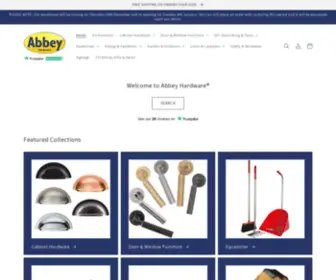 Abbeyhardware.co.uk(Abbey Hardware) Screenshot