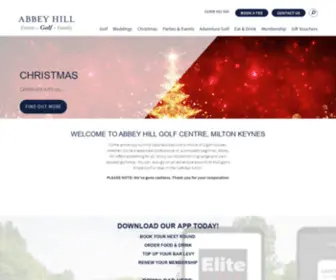 Abbeyhillgc.co.uk(Abbey Hill Golf Centre) Screenshot