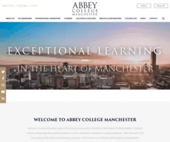 Abbeymanchester.co.uk(Abbey College Manchester) Screenshot