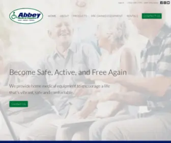 Abbeymedicalsupplies.com(Stairlifts, vehicle lifts, power wheelchairs, manual wheelchairs and scooters) Screenshot