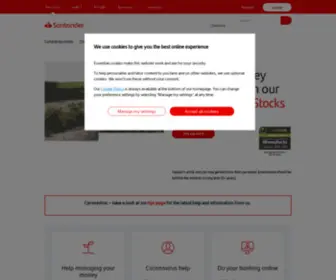 Abbeynational.net(Santander UK) Screenshot