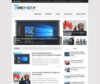 Abbeynet.it(Soluzioni avanzate per la comunicazione) Screenshot
