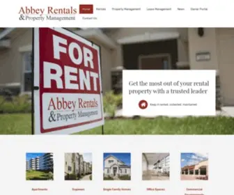 Abbeyrentals.ca(Abbey Rentals and Property Management) Screenshot