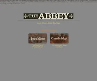 Abbeyrestaurant.com(The Abbey) Screenshot