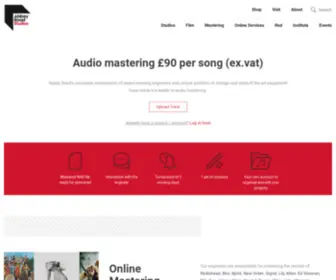 Abbeyroadonlinemastering.com(Abbey Road) Screenshot