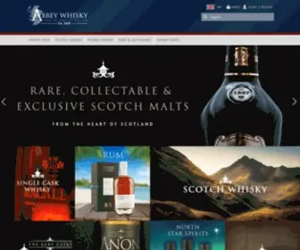 Abbeywhisky.com(Online whisky shop) Screenshot