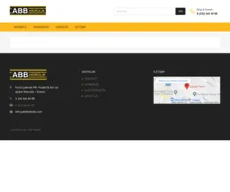 Abbhidrolik.com(Abb Hidrolik) Screenshot