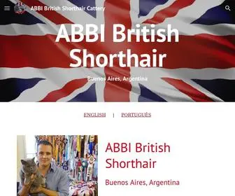 Abbibritish.co.uk(ABBI British Shorthair Cattery) Screenshot