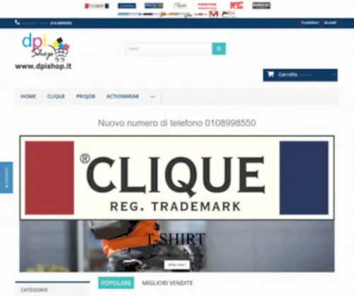 Abbigliamentopromo.com(Abbigliamento personalizzato) Screenshot