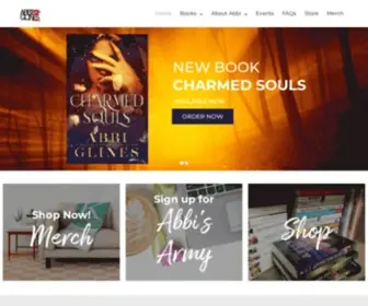 Abbiglinesbooks.com(New York Times Bestselling Author) Screenshot