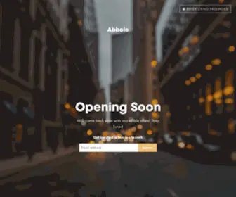 Abbole.com(Create an Ecommerce Website and Sell Online) Screenshot