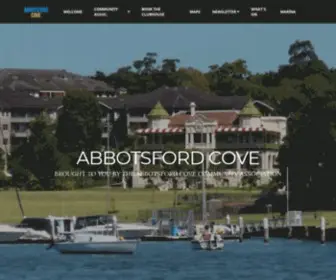 Abbotsfordcove.org(Abbotsford Cove) Screenshot