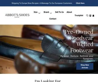 Abbotsshoes.com(Abbot's Shoes) Screenshot