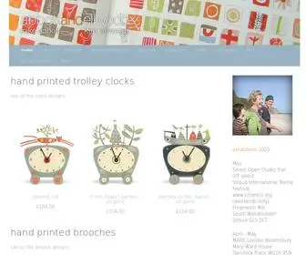 Abbottandellwood.com(Hand-made screen printed metal jewellery by Abbott and Ellwood) Screenshot