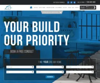 Abbottbuild.com.au(Home Builders Brisbane Northside & North Lakes) Screenshot