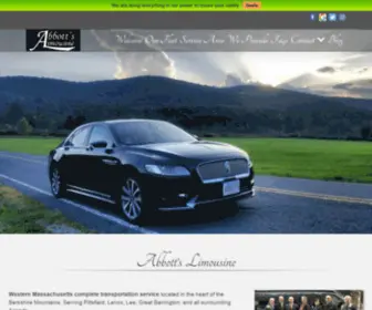 Abbottslimo.com(Abbott’s Limousine) Screenshot