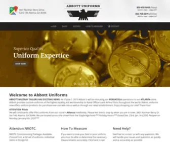 Abbottuniforms.com(Abbottuniforms) Screenshot