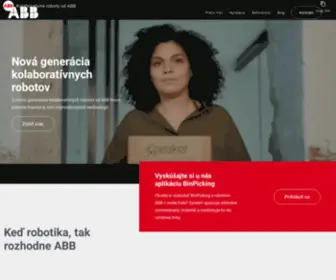 Abbrobotika.sk(Domov) Screenshot