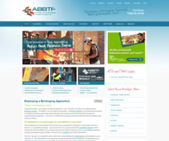 ABBTF.com.au(Australian Brick & Blocklaying Training Foundation) Screenshot