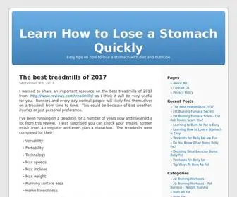 Abburningworkouts.co.uk(Learn How to Lose a Stomach Quickly) Screenshot