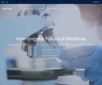 Abbvie.com.hk(Pharmaceutical Research & Development) Screenshot
