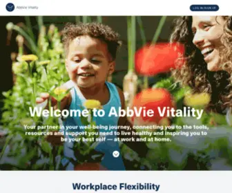 Abbviewow.com(AbbVie Vitality) Screenshot