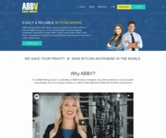 AbbvMining.com(ABBV Energy Company) Screenshot