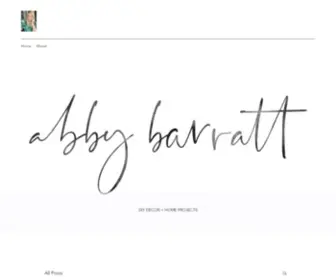 Abbybarratt.com(Abby Barratt) Screenshot