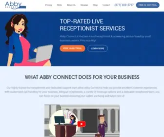 Abbyconnect.com(Abby Connect) Screenshot