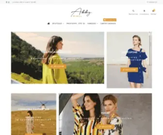 Abbymoi.fr(Boutique de Prêt) Screenshot