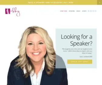 Abbyrike.com(Inspirational Speaker) Screenshot