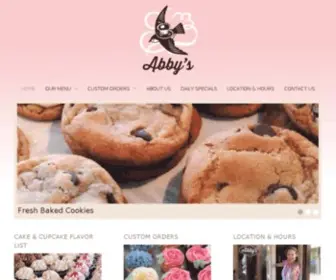 Abbyscookiesandcupcakes.com(See related links to what you are looking for) Screenshot