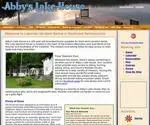 Abbyslakehouse.com Screenshot