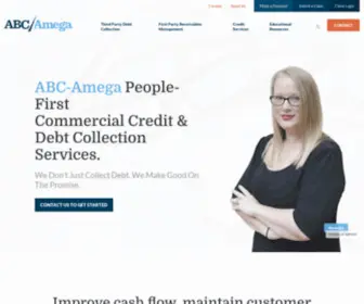 ABC-Amega.com(Commercial Collection Agency & Accounts Receivable Management) Screenshot